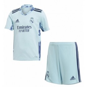 Jalkapallo Pelipaidat Real Madrid Maalivahti Lasten Kotipaita 2020-2021 Lyhythihainen